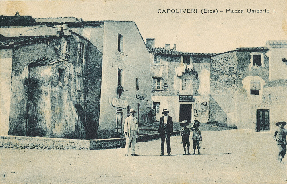 Piazza Umberto I a Capoliveri