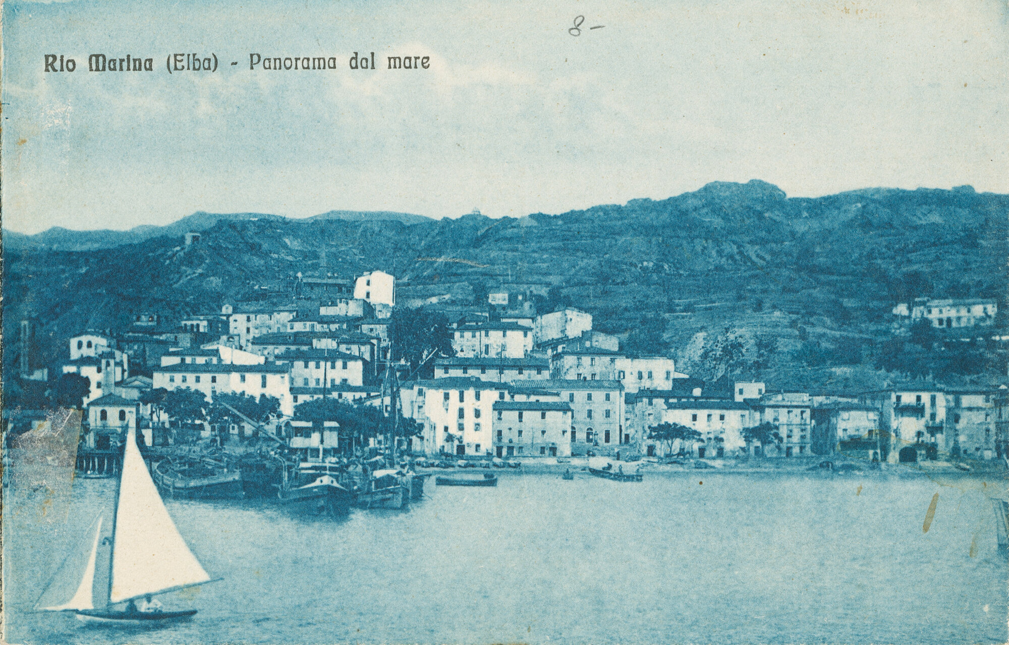 Rio Marina - Panorama dal mare