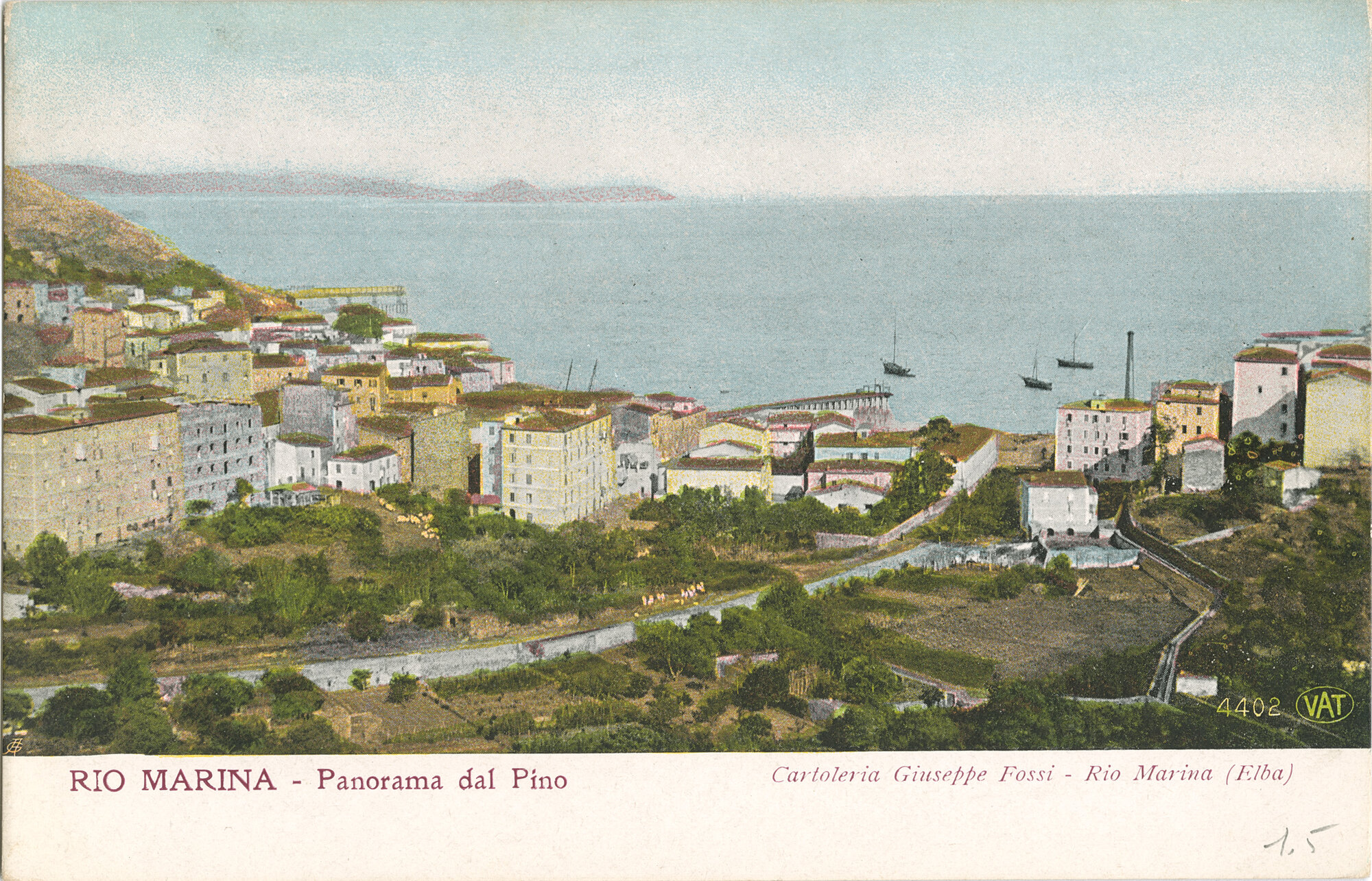 Rio Marina - Panorama dal Pino