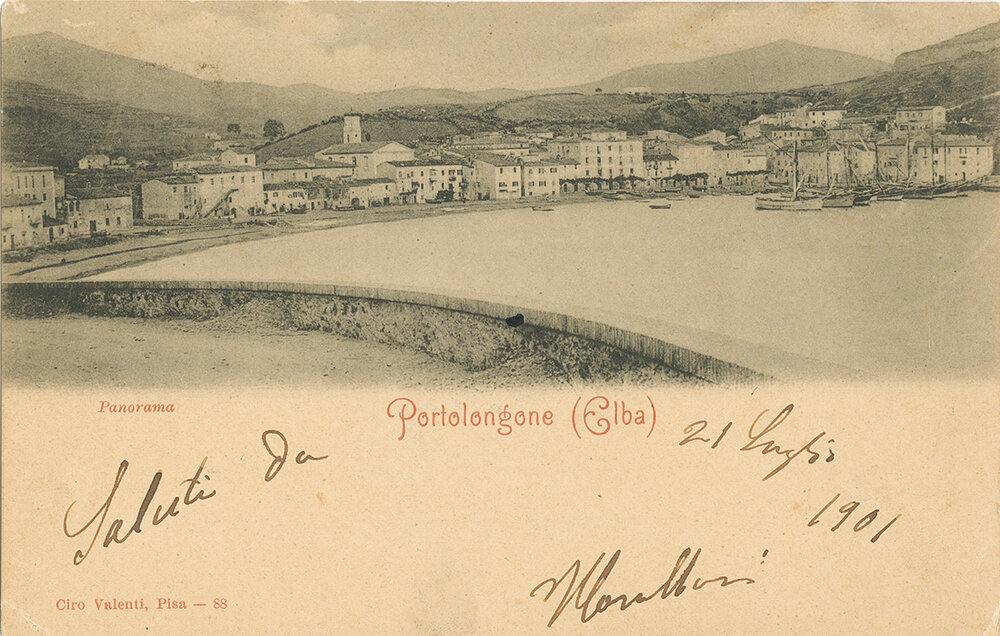Portolongone - Paese visto dal Fanaletto