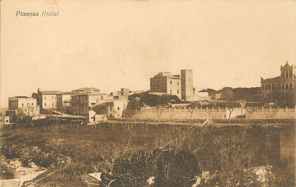 Pianosa - Vista dell'abitato