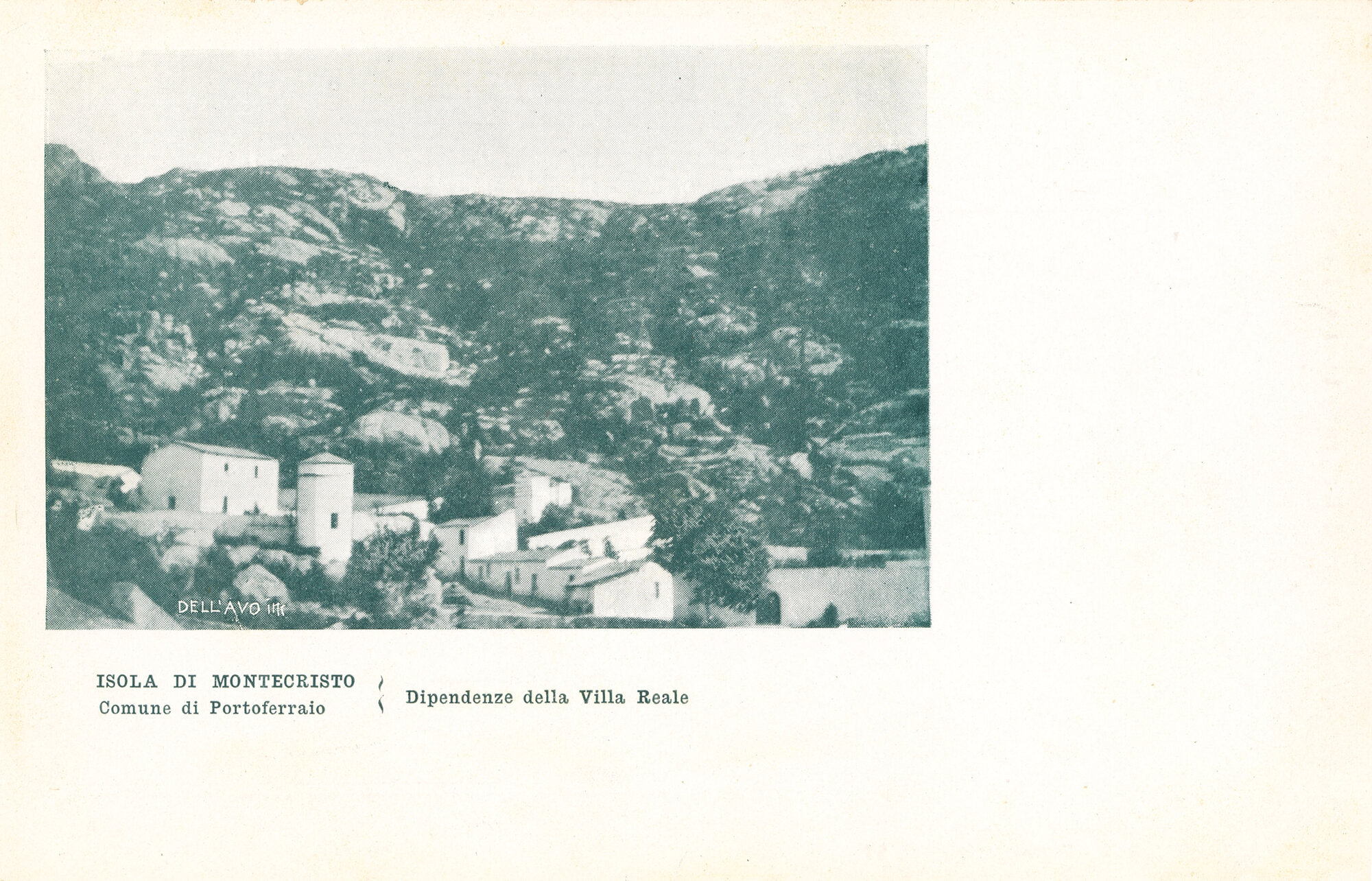 Montecristo - Veduta delle Dipendenze della Villa Reale