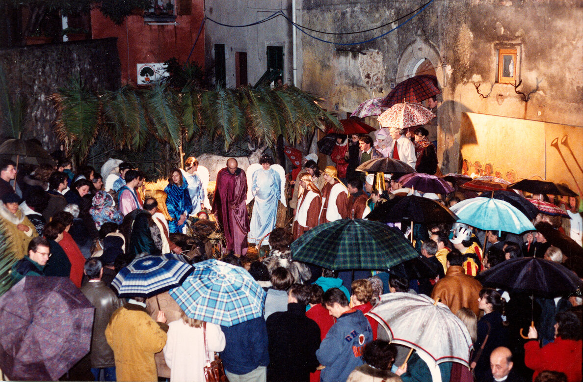 Primo presepe vivente a Marciana
