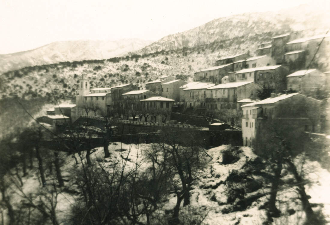 Nevicata a Marciana