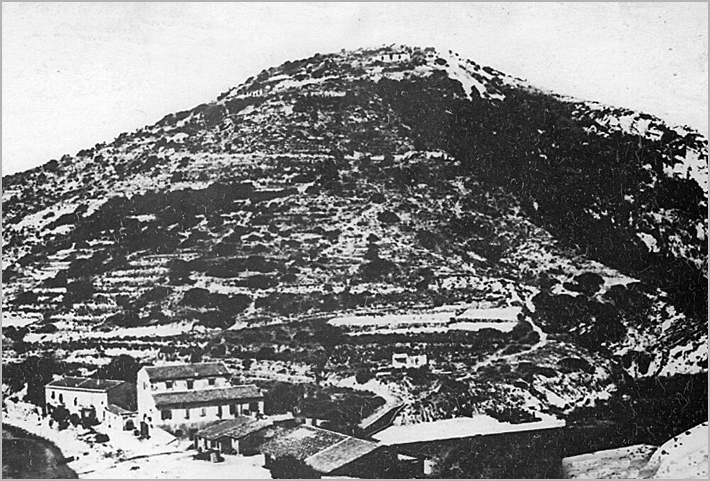 Capo d'Enfola innevato