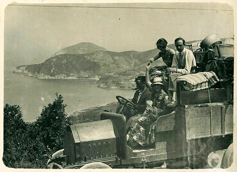 In viaggio verso Procchio per le vacanze