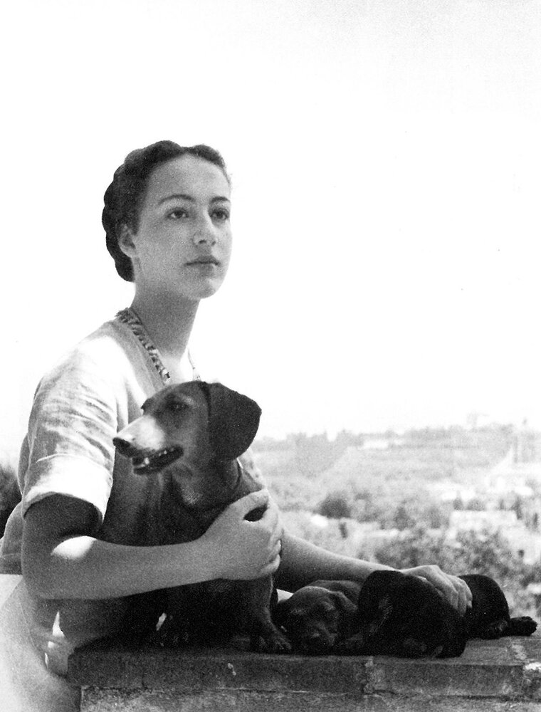 Marcella Olschki e i suoi cani