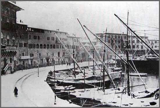 Portoferraio- nevicata del 1932