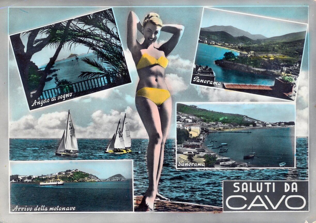 Cartolina con immagini di Cavo