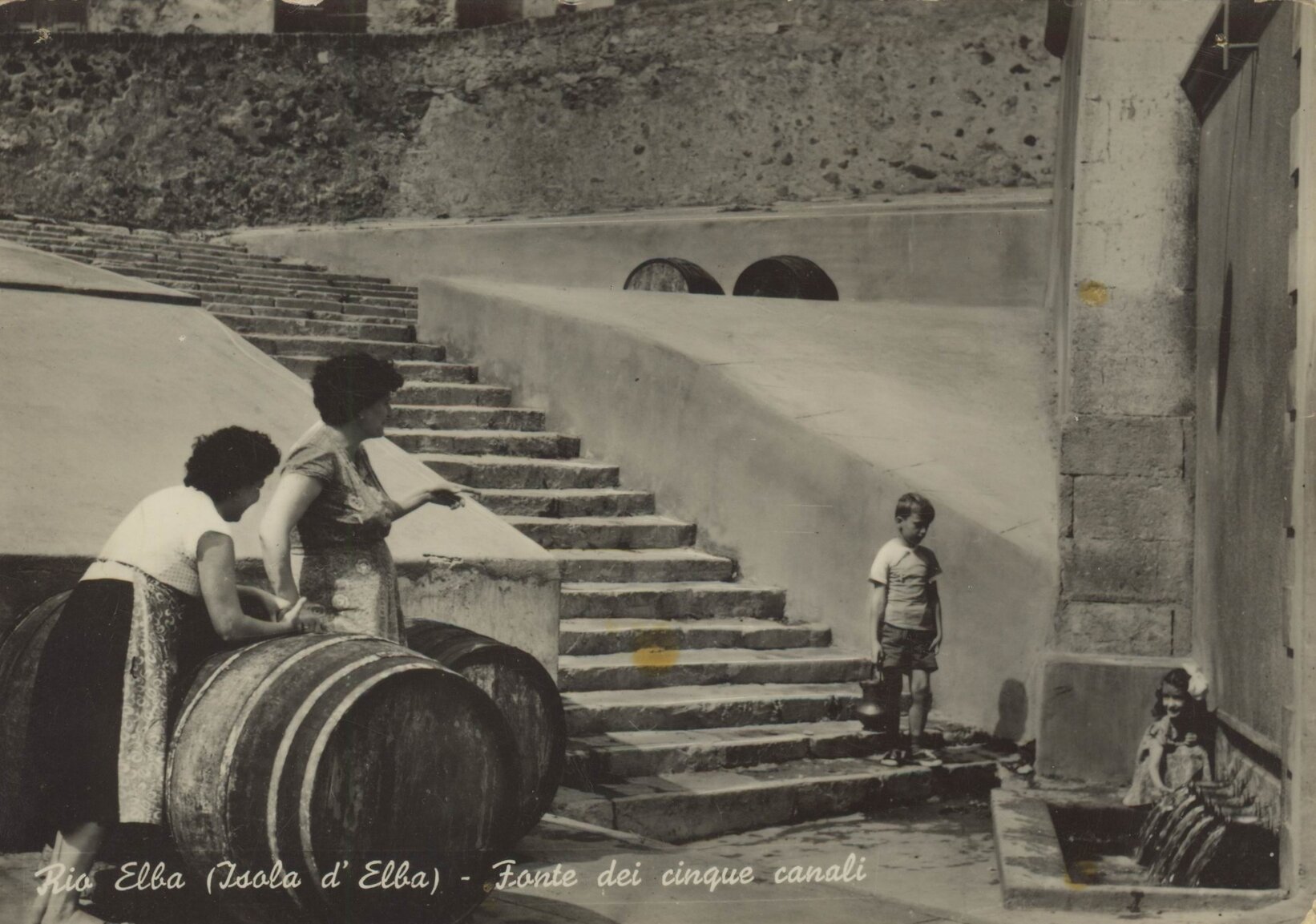 Fonte dei cinque canali a Rio
