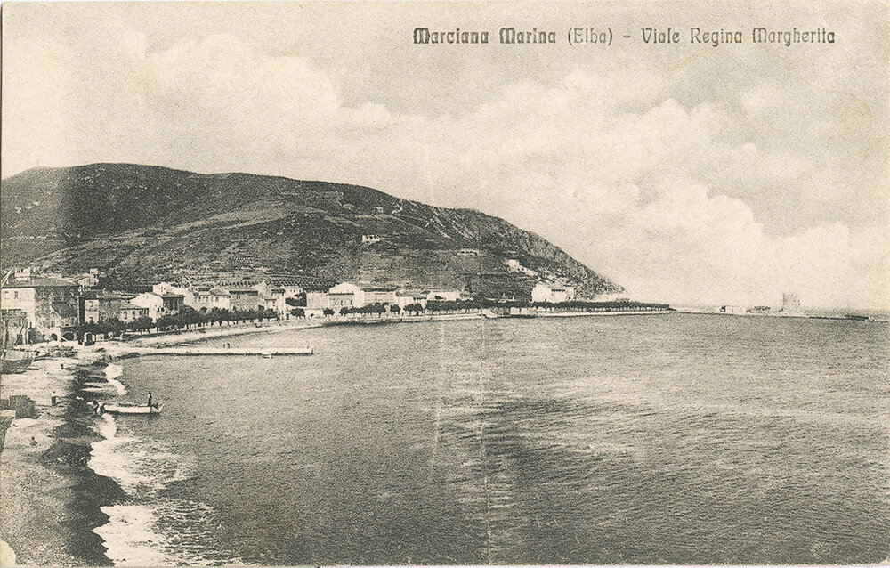 Viale Regina Margherita a Marciana Marina