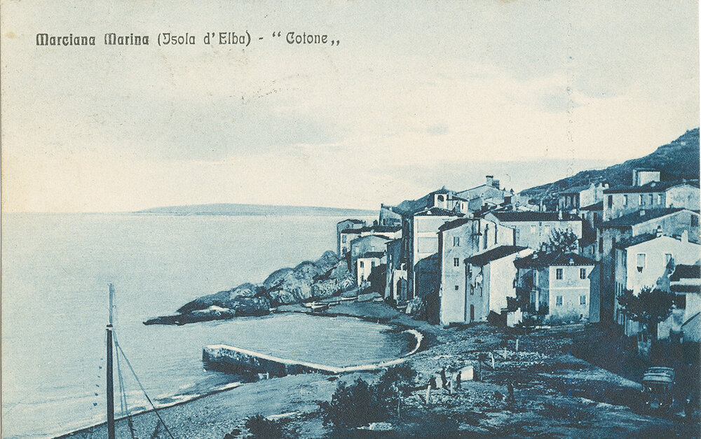 Cartolina: 'Marciana Marina (Isola d'Elba) - "Il Cotone"'