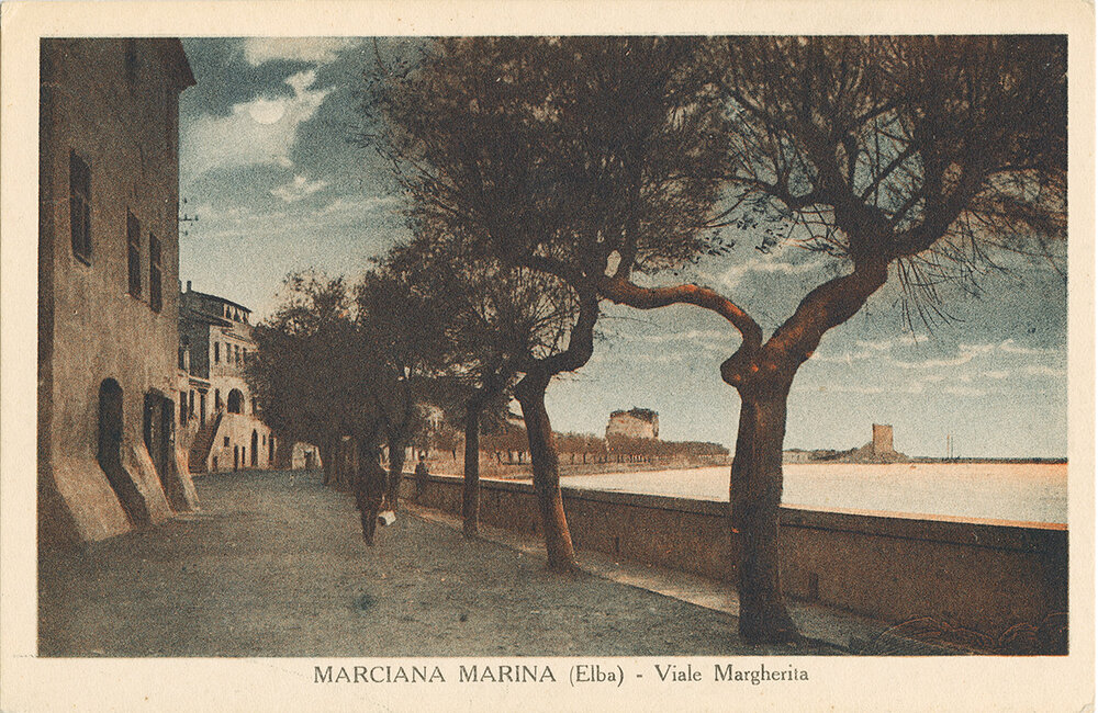 Scorcio del Viale Margherita a Marciana Marina