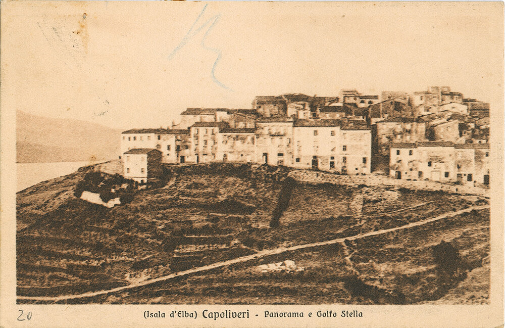 Capoliveri - Panorama del borgo e Golfo Stella